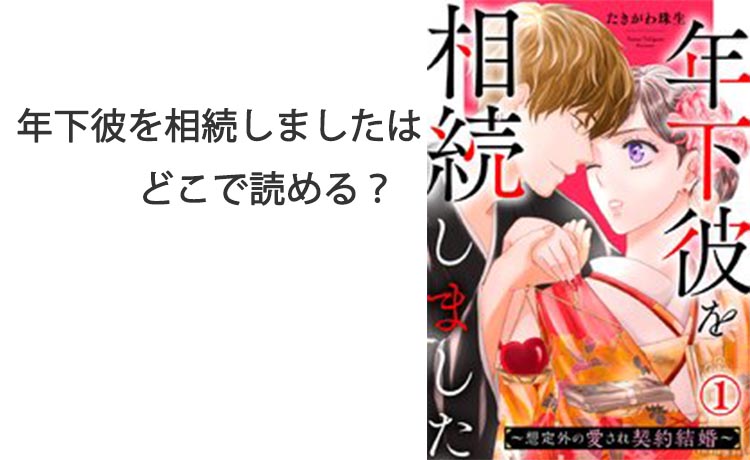 年下彼を相続しましたはどこで読める？コミックシーモアが最適な理由とは