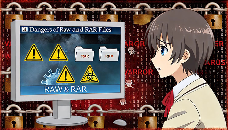 実rawやrarの危険性